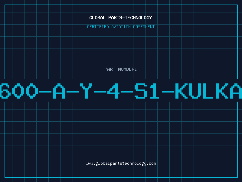 Aviation Part 600-A-Y-4-S1-KULKA