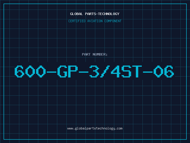 Aviation Part 600-GP-3/4ST-06