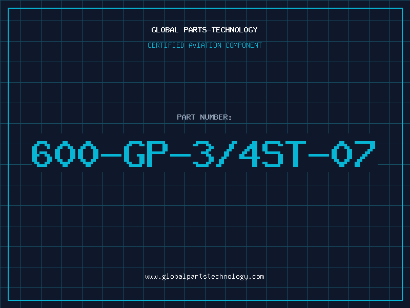 Aviation Part 600-GP-3/4ST-07