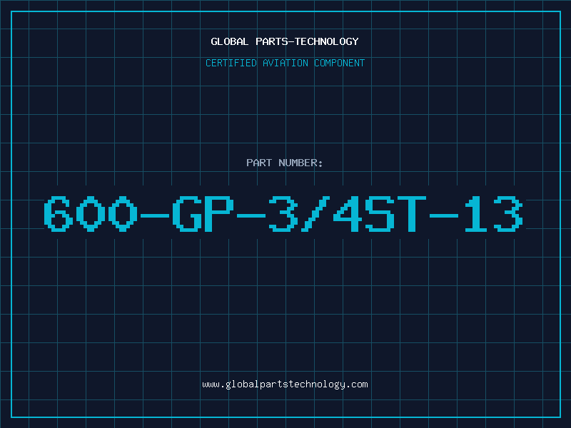 Aviation Part 600-GP-3/4ST-13
