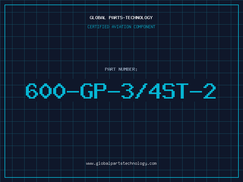Aviation Part 600-GP-3/4ST-2