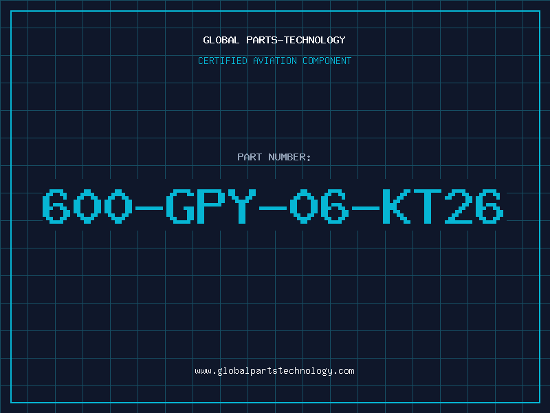 Aviation Part 600-GPY-06-KT26