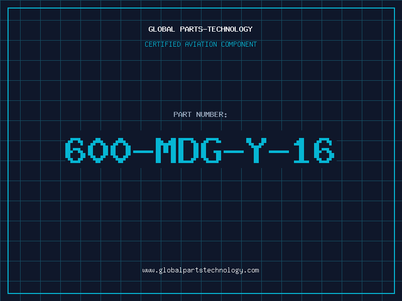 Aviation Part 600-MDG-Y-16
