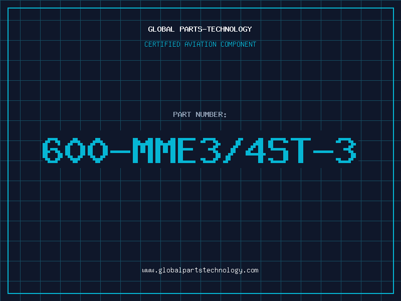 Aviation Part 600-MME3/4ST-3