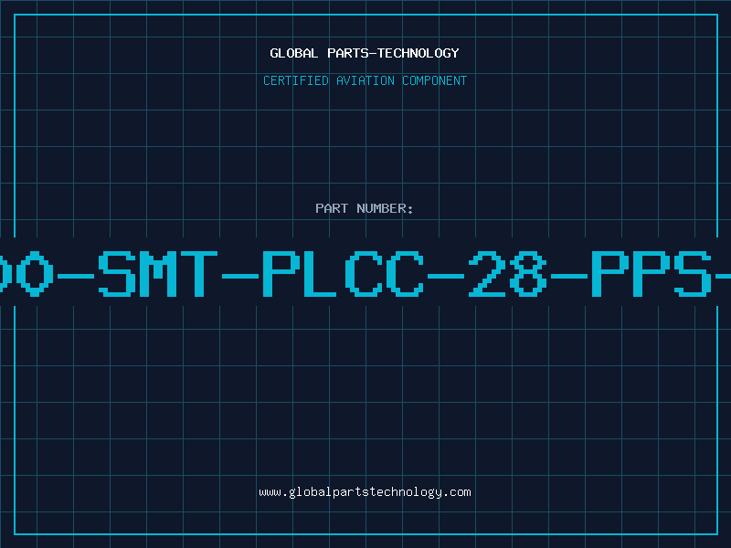 Aviation Part 600-SMT-PLCC-28-PPS-T
