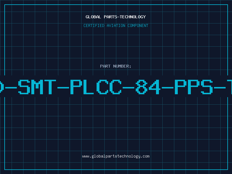 Aviation Part 600-SMT-PLCC-84-PPS-T-N
