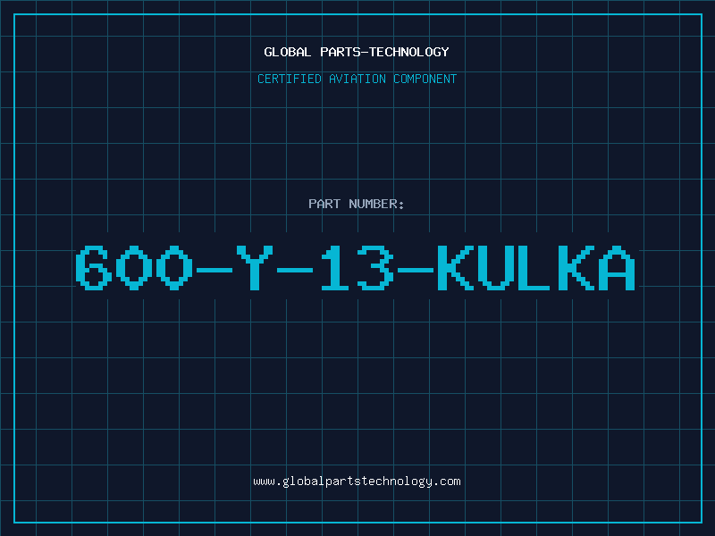 Aviation Part 600-Y-13-KULKA