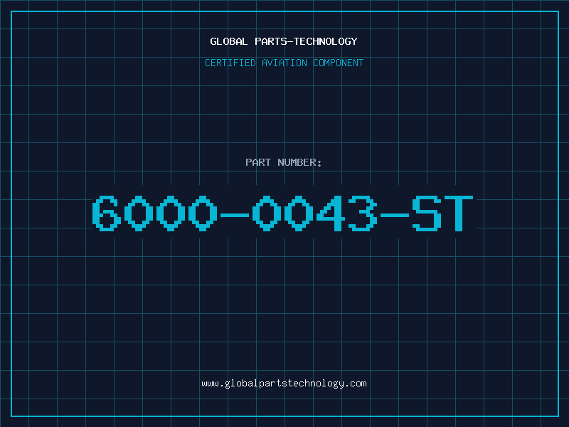 Aviation Part 6000-0043-ST