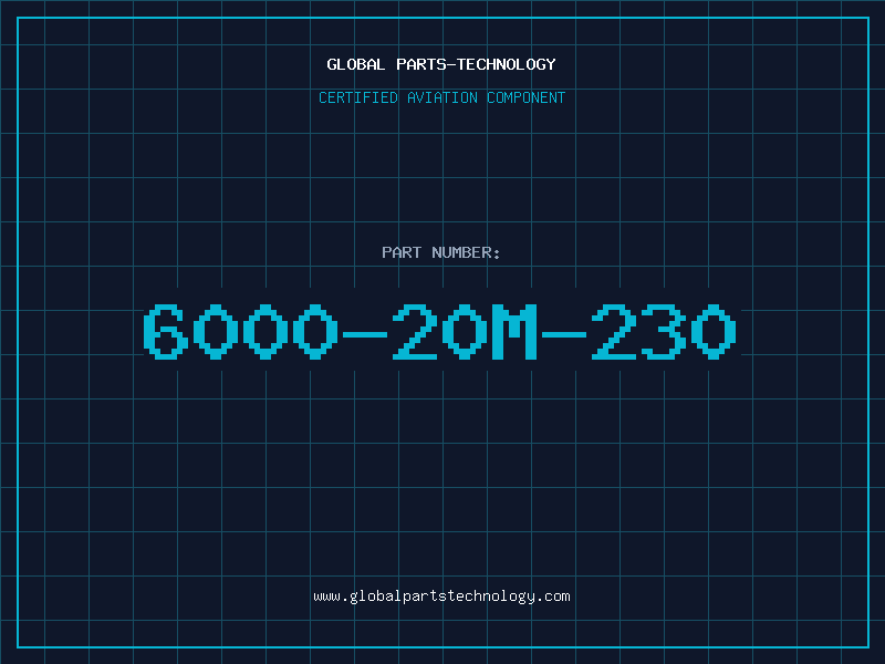Aviation Part 6000-20M-230
