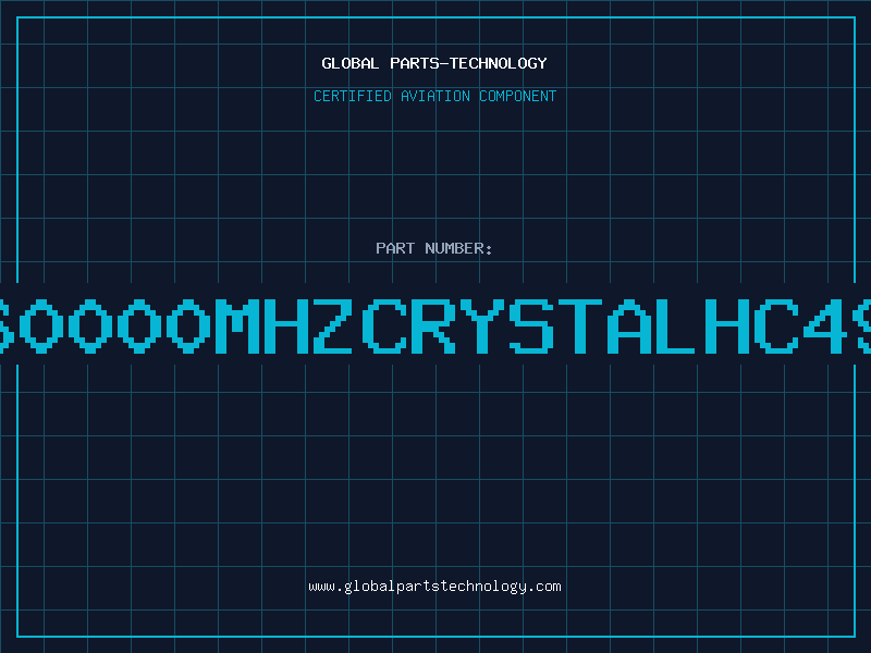 Aviation Part 60000MHZCRYSTALHC49