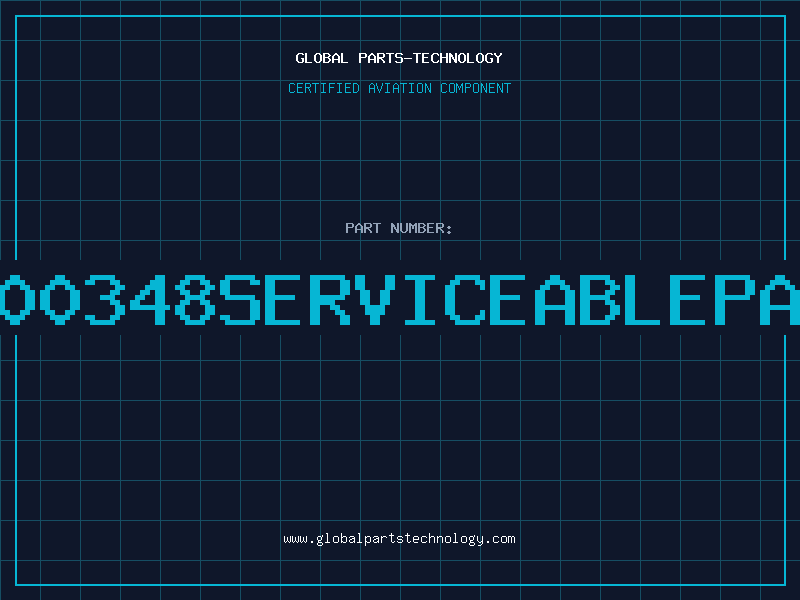 Aviation Part 6000348serviceablepart