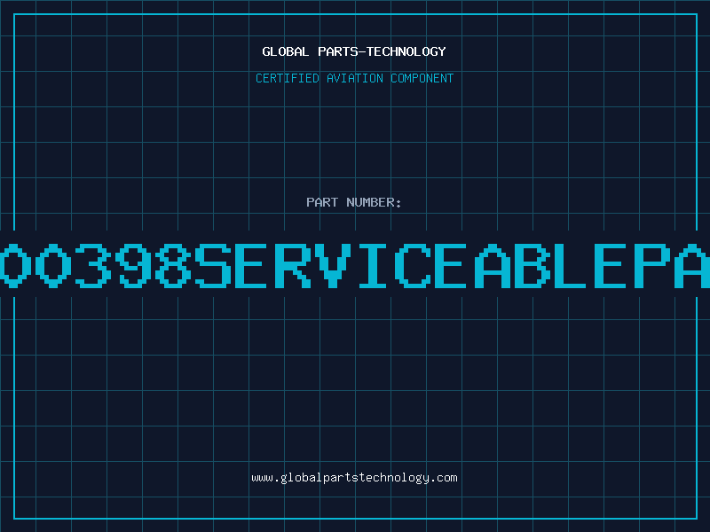 Aviation Part 6000398serviceablepart
