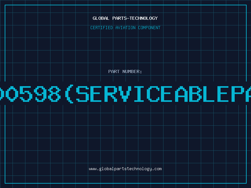 Aviation Part 6000598serviceablepart