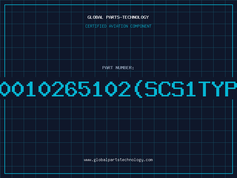 Aviation Part 60010265102SCS1type