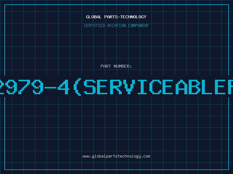 Aviation Part 6002979-4(serviceablepart