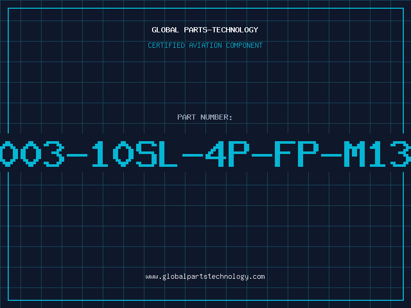 Aviation Part 6003-10SL-4P-FP-M131