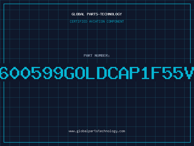Aviation Part 600599Goldcap1F55V
