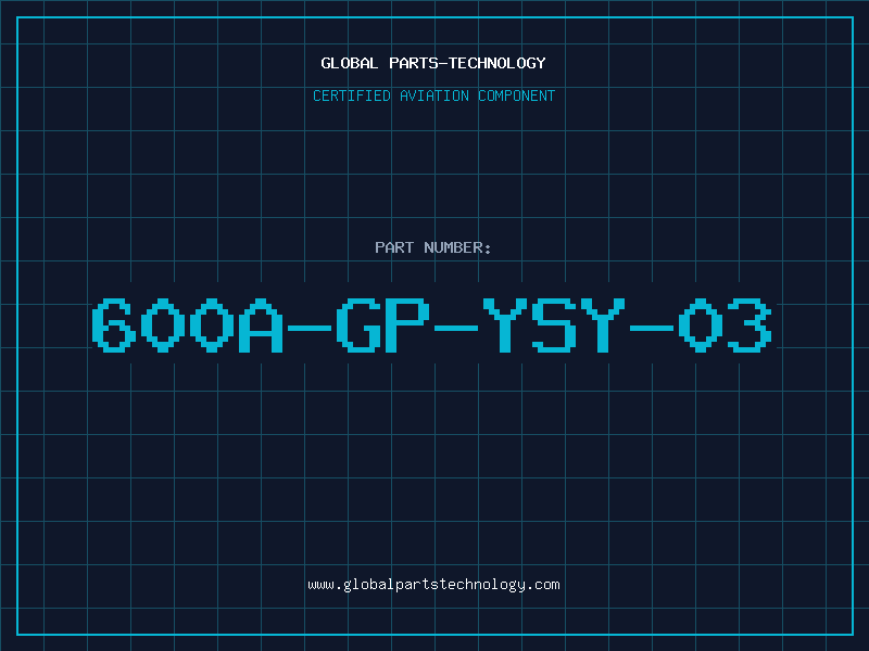 Aviation Part 600A-GP-YSY-03