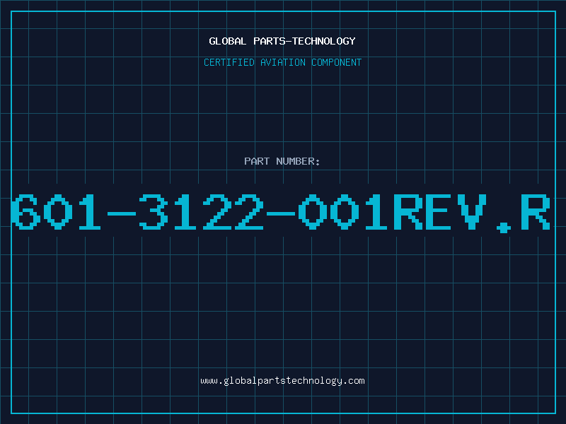 Aviation Part 601-3122-001REV.R