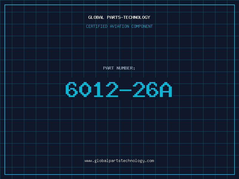 Aviation Part 6012-26A