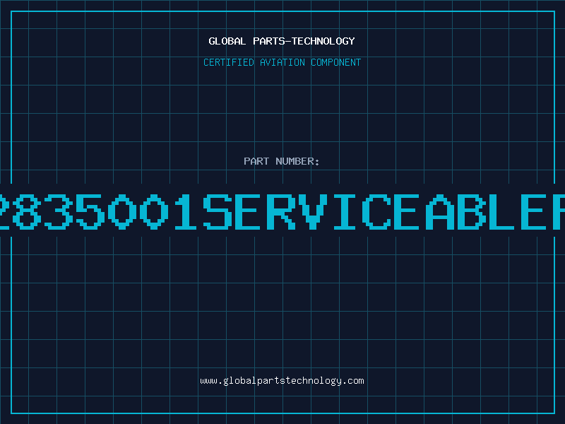 Aviation Part 6012835001serviceablepart