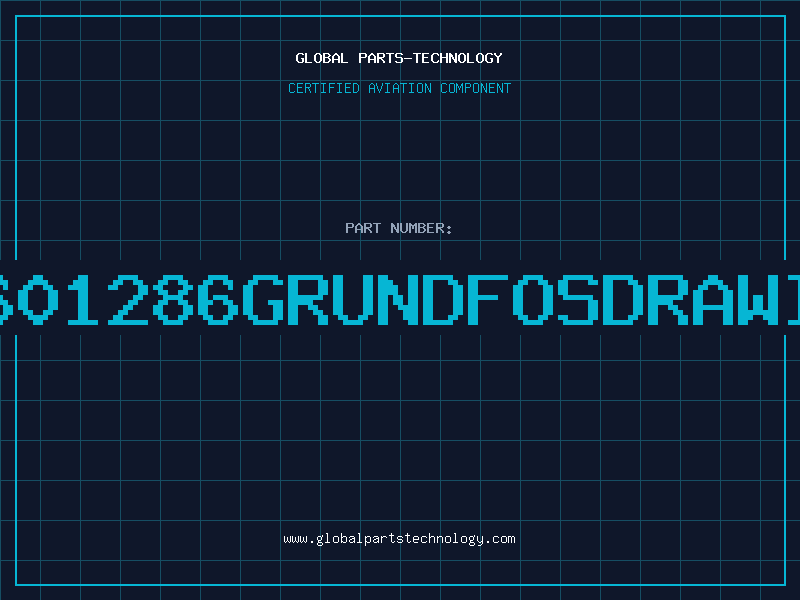 Aviation Part 601286GRUNDFOSDRAWI