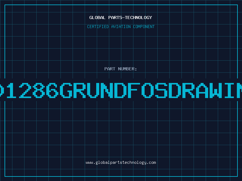 Aviation Part 601286GRUNDFOSDRAWING
