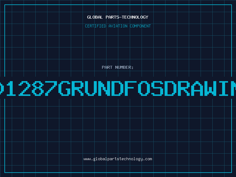Aviation Part 601287GRUNDFOSDRAWING