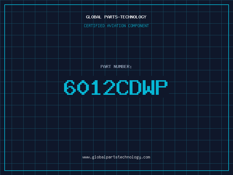Aviation Part 6012CDWP