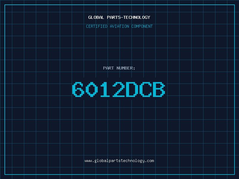 Aviation Part 6012DCB