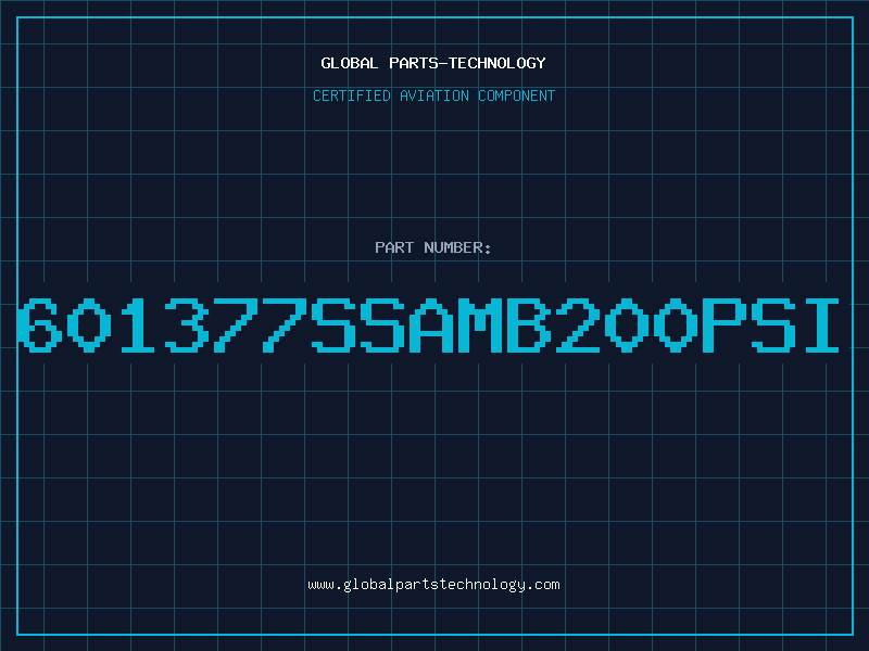 Aviation Part 601377SSAMB200PSI