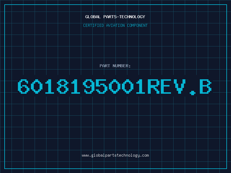 Aviation Part 6018195001REV.B