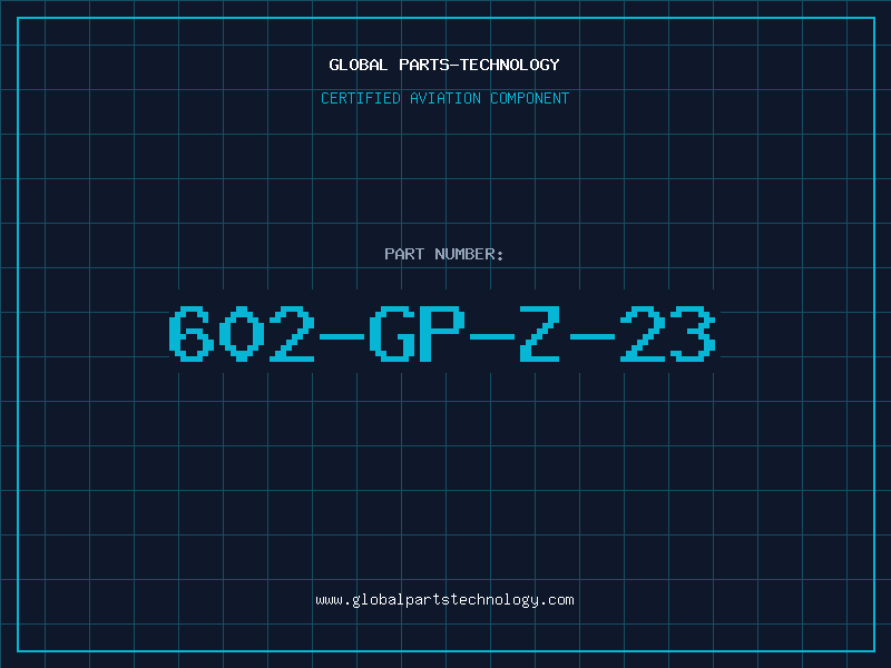 Aviation Part 602-GP-Z-23