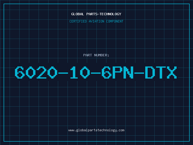 Aviation Part 6020-10-6PN-DTX