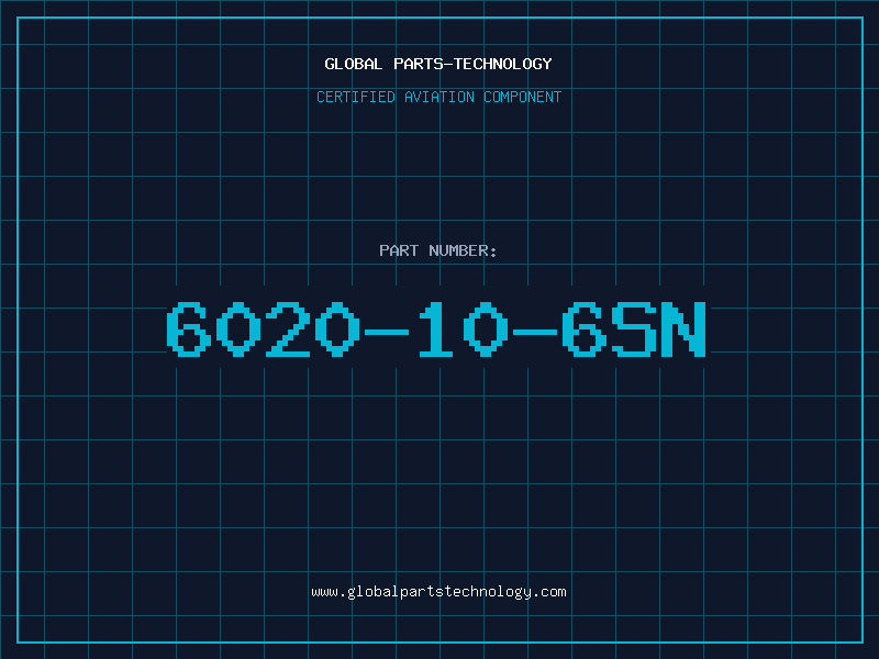 Aviation Part 6020-10-6SN