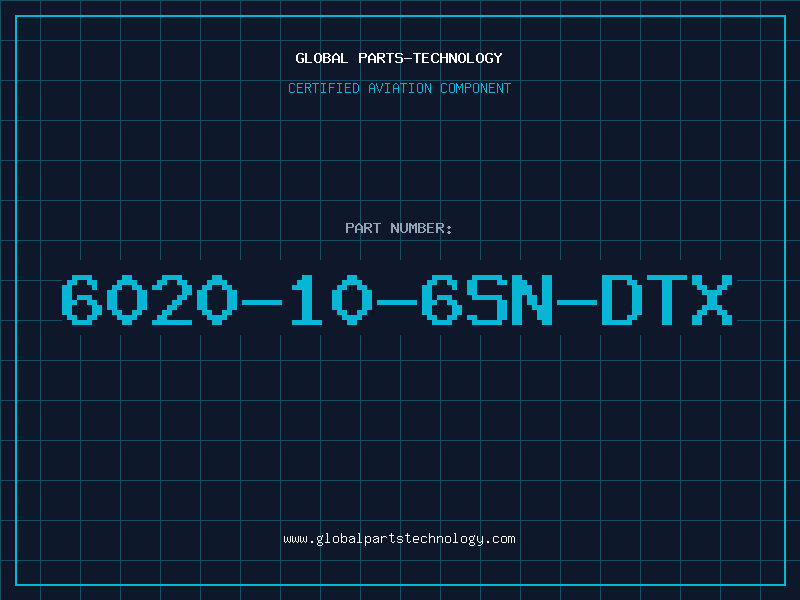 Aviation Part 6020-10-6SN-DTX