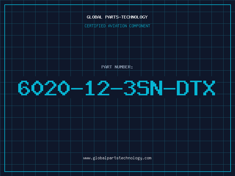Aviation Part 6020-12-3SN-DTX
