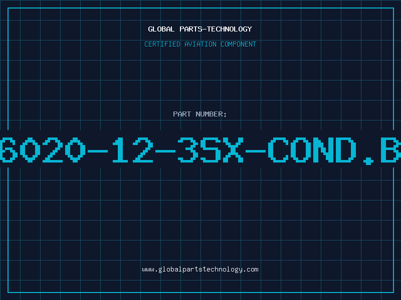Aviation Part 6020-12-3SX-COND.B