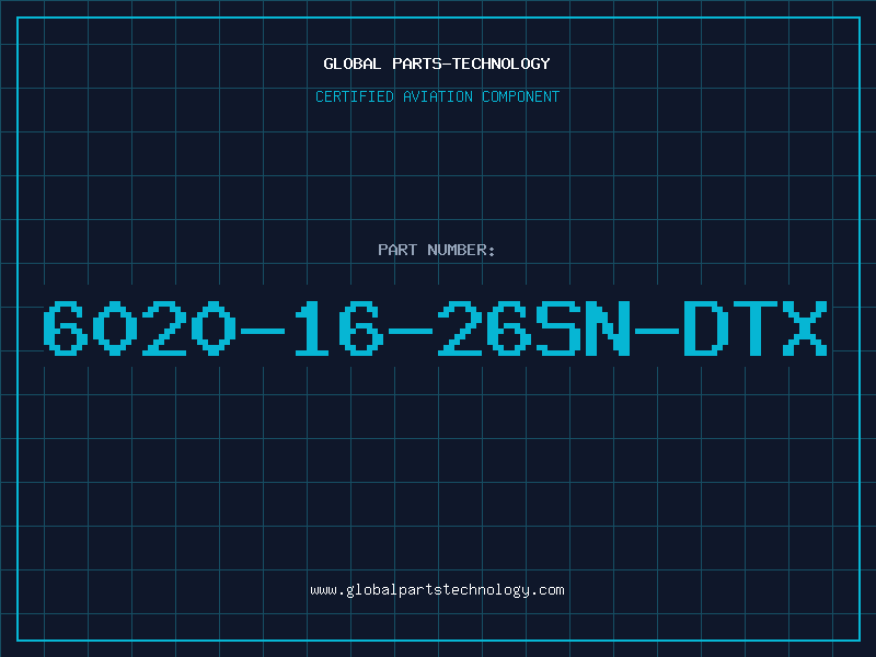 Aviation Part 6020-16-26SN-DTX