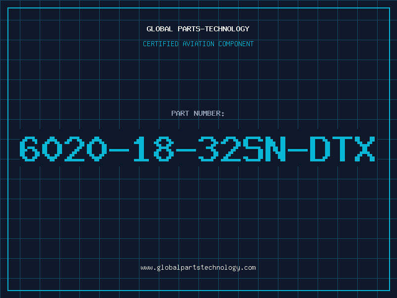 Aviation Part 6020-18-32SN-DTX