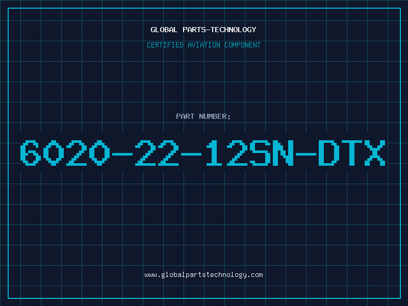 Aviation Part 6020-22-12SN-DTX