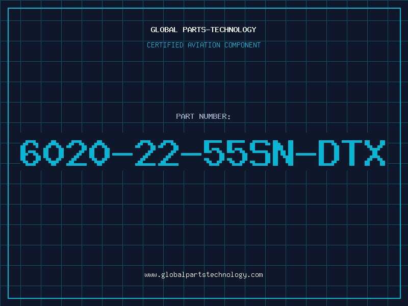 Aviation Part 6020-22-55SN-DTX