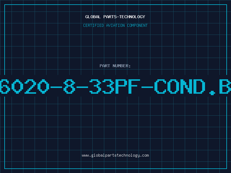 Aviation Part 6020-8-33PF-COND.B