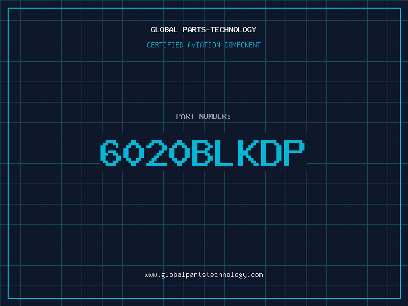 Aviation Part 6020BLKDP