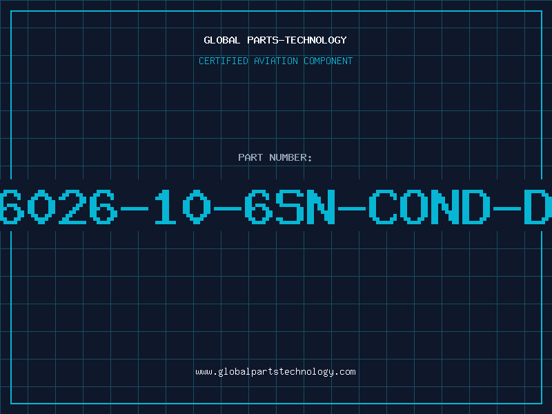 Aviation Part 6026-10-6SN-COND-D