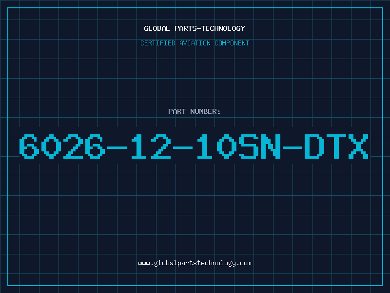 Aviation Part 6026-12-10SN-DTX