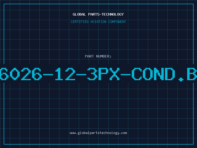 Aviation Part 6026-12-3PX-COND.B