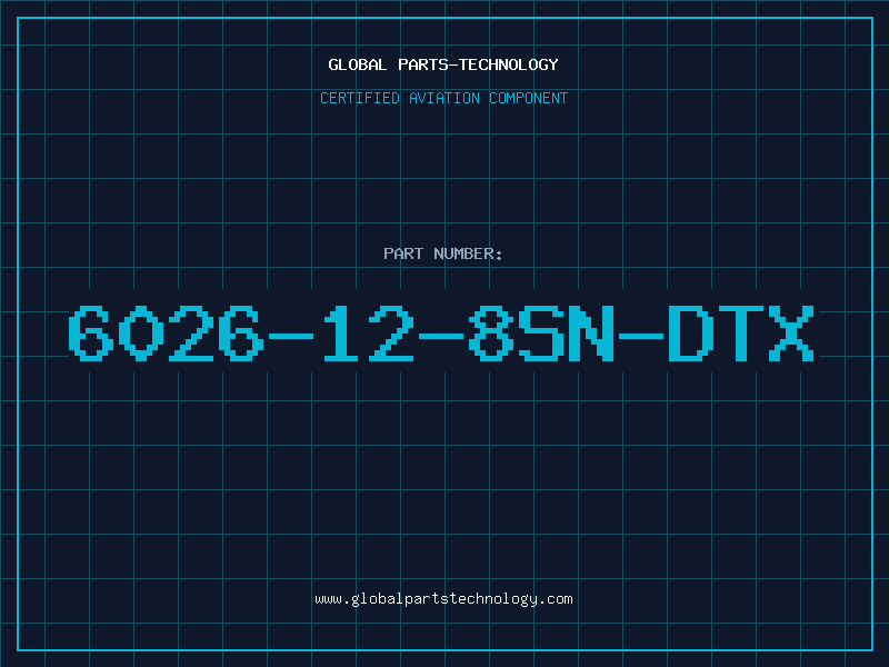 Aviation Part 6026-12-8SN-DTX