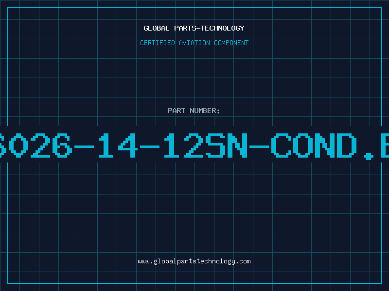 Aviation Part 6026-14-12SN-COND.E