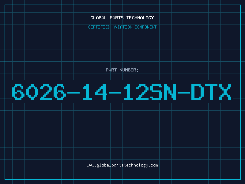 Aviation Part 6026-14-12SN-DTX